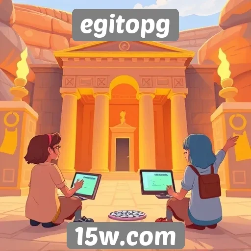 novos recursos interativos são adicionados ao egitopg